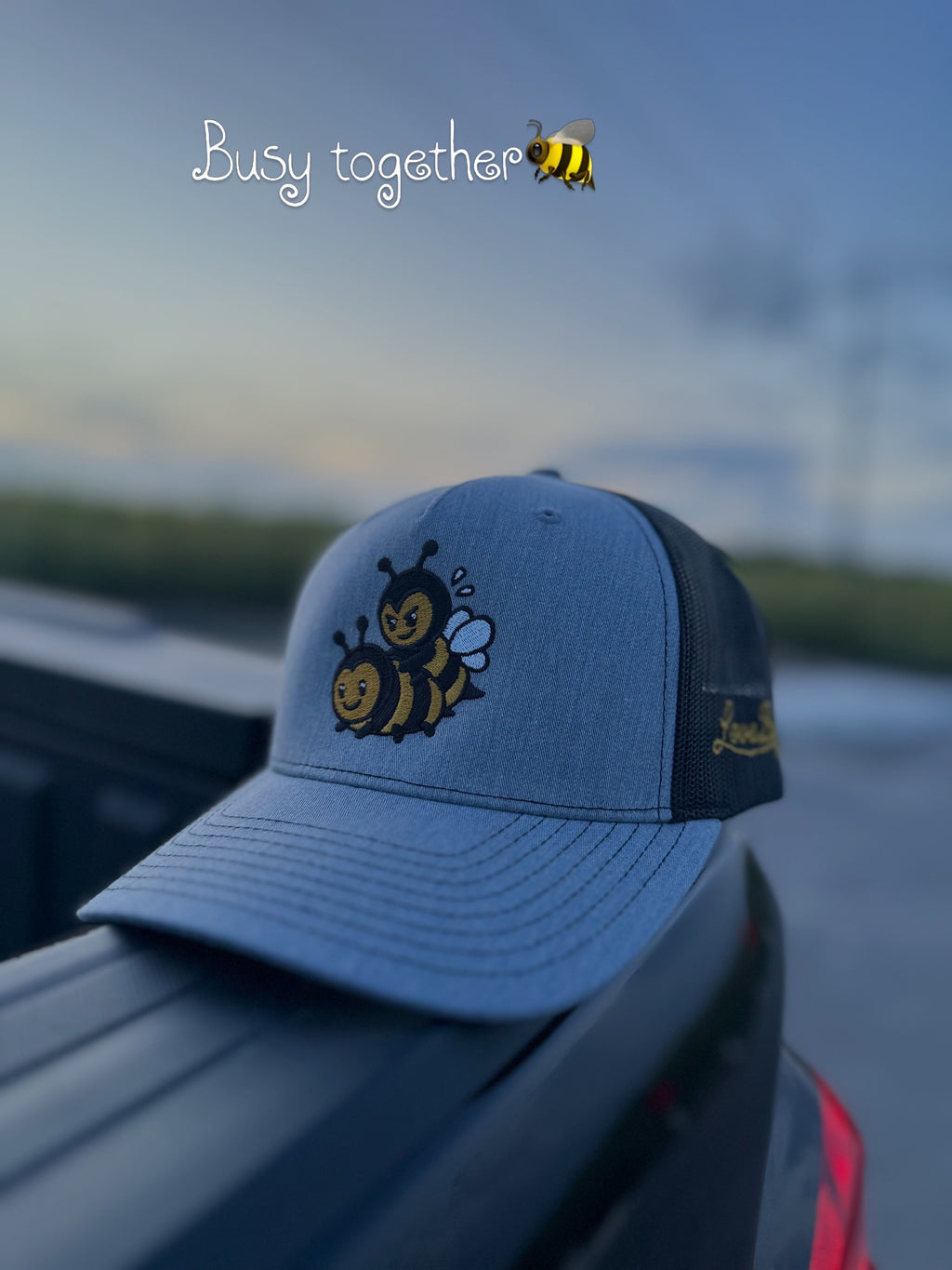 Busy Together Trucker Hat